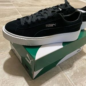 Puma platform tennis shoes